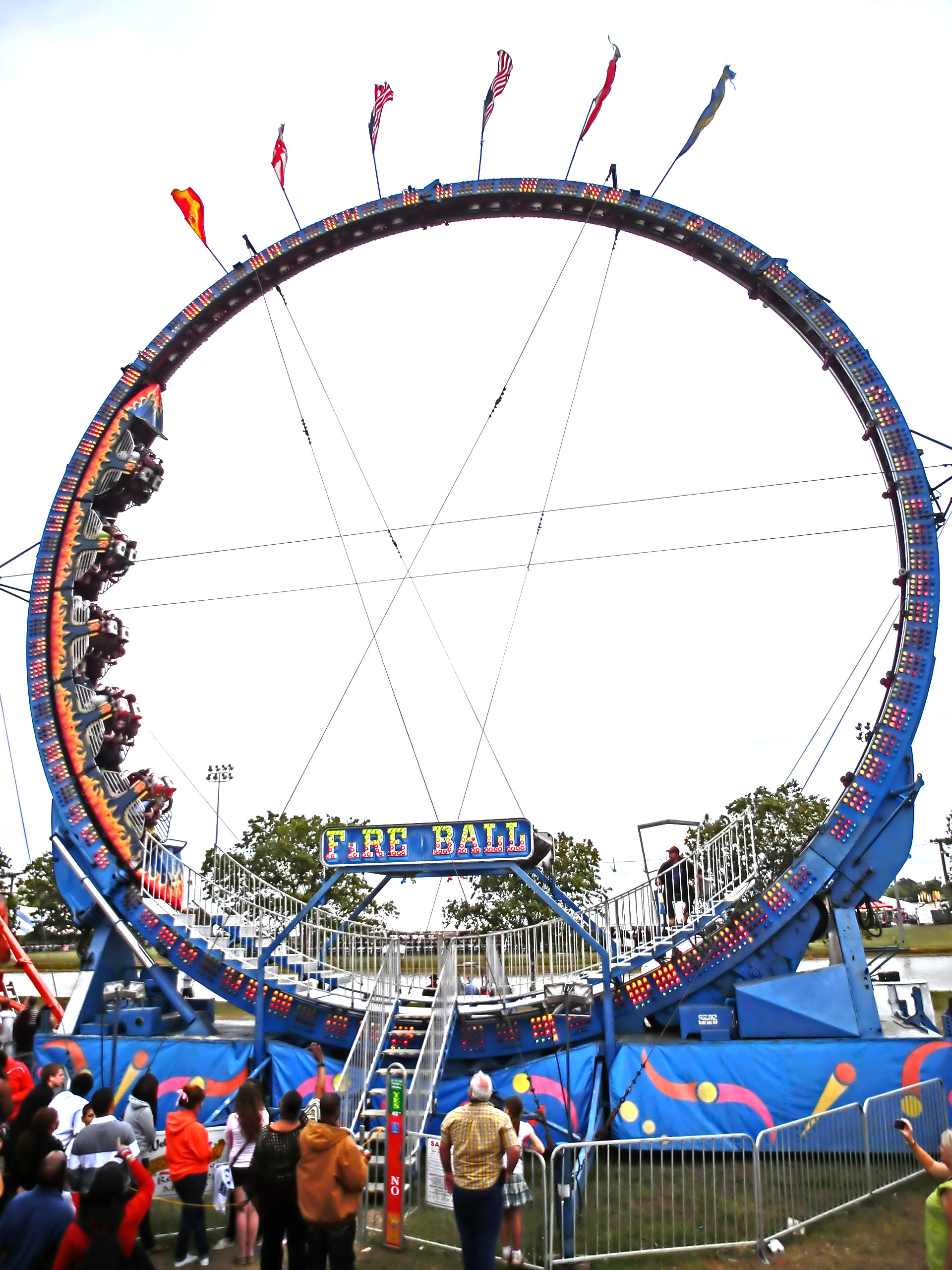 the fire ball ride the fire ball ride